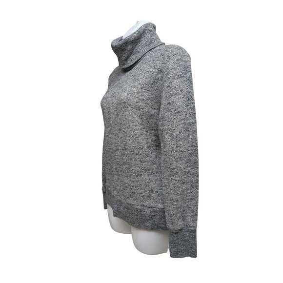 J. Crew Vintage Fleece Turtleneck in heathered gray Size S - Picture 3 of 7